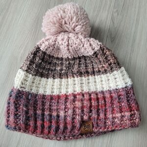 Buff Polar Alina Knitted Pom Beanie